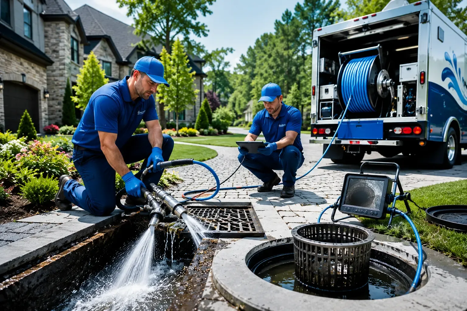 Local outdoor drain cleaning professionals in Hamilton, NJ